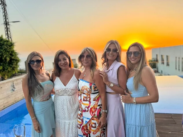 Sunset Gathering at Karam Residence in Amchit